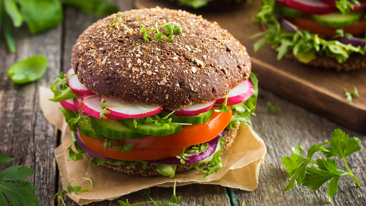 Veggie Burgers - The national dish of America (USA)